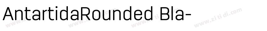 AntartidaRounded Bla字体转换